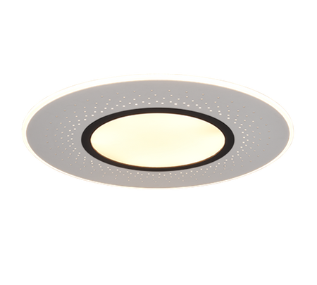 Lampa sufitowa Trio 626919307 czarny/srebrny