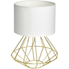 Milagro Lampa stojąca LUPO WITE/GOLD 1xE27 MLP6268 Biel / Złoto