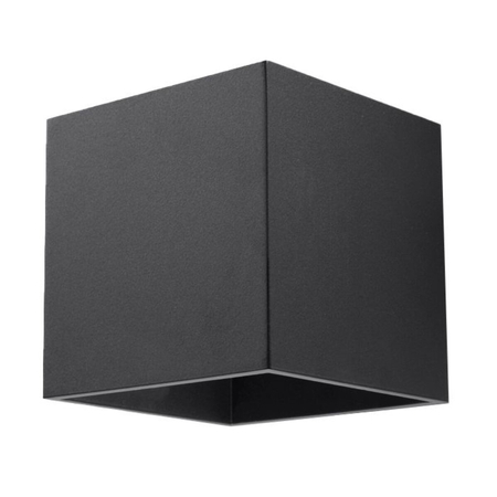 Sollux Lighting Kinkiet QUAD 1 czarny SL.0057