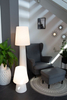 Lampa stojąca No.1 zewnętrzna ogrodowa 2700K Biała ciepła 160cm, biały 32563W biały