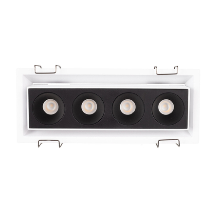 MAXLIGHT H180.04 OPRAWA WPUSTOWA MODULAR, DO SKOMPLETOWANIA Z MODUŁEM HM180 I TRAFO HT180
