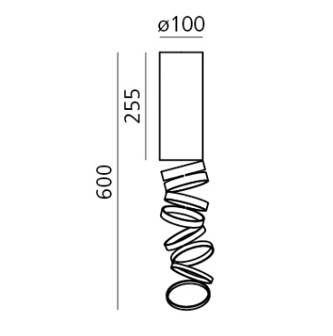 Plafon Artemide DOI4600B03 Decompose