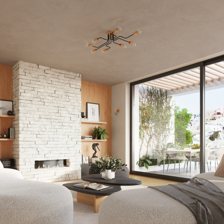 Sollux Lighting Żyrandol TIMBO 6 czarny SL.1670