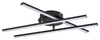 Lampa sufitowa Rabalux Svetlana 3514 czarny matowy