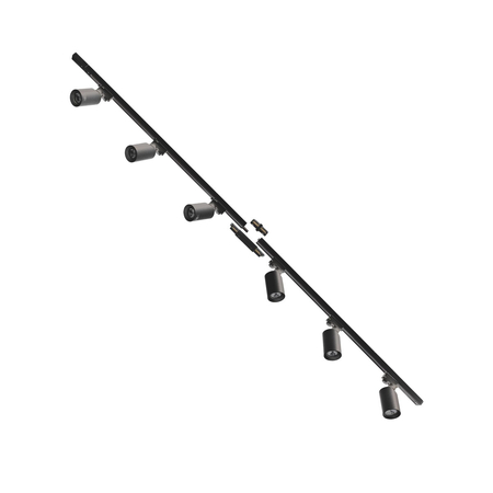 Zestaw szynowy Zuma Line 3025 ZESTAW 7 SZYNOPRZEWODY BLACK JEDNOOBWODOWY