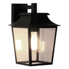 Kinkiet zewnętrzny Astro Richmond Wall Lantern 200 1340004 Czarny z Teksturą