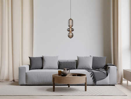 Lampa wisząca Italux Nico PND-8545-3-AB-SG Czarny, antyczny mosiądz, złoty