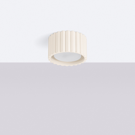Sollux Lighting Plafon AURA 1 beżowy Gx53 SL.1792
