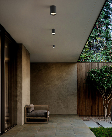 Lampa zewnętrzna Italux OPN-2003-3K Czarny piaskowany