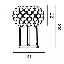 Lampa stołowa Foscarini 138012-52 Caboche