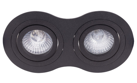 Oprawa wpuszczana Maxlight H0087 czarny/chrom