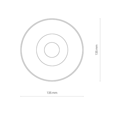 Lampa sufitowa Nowodvorski 8732 CL Ios LED 30W, 4000K, 60°