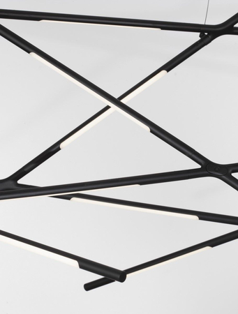 Lampa wisząca Luces Exclusivas BELL czarny LE42731