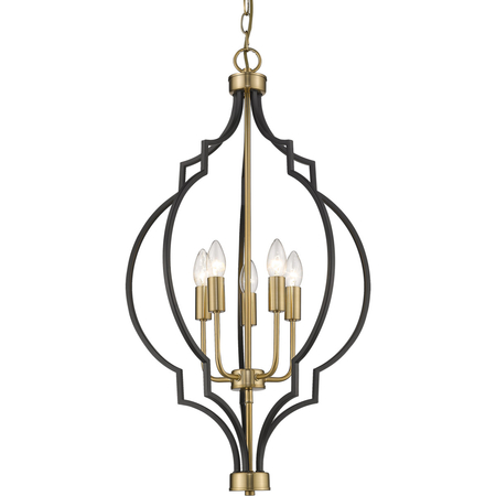 Cosmo Light Lampa wisząca NASHVILLE P05186BK