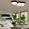 Sollux Lighting Lampa wisząca ARENA 45 czarna SL.0118