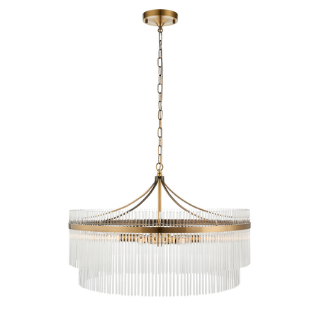 Lampa wisząca Endon Lighting Marietta Grand 112574 mosiądz