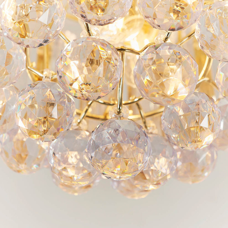 Endon Lighting Lampa sufitowa FARGO-BP mosiądz