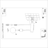 Sollux Lighting Kinkiet NIMBI G9 z włącznikiem SL.1645
