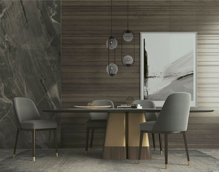 Lampa wisząca DAVOS Kaja K-5111 grafitowy