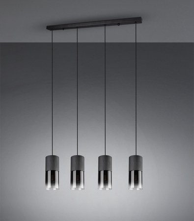 Lampa wisząca Trio 310600432 czarny