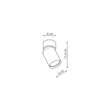 Light Prestige Pointa 1 spot biały 1xGU10 LP-6398/1WS WH