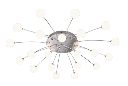 Lampa sufitowa Trio 641412107 srebrny