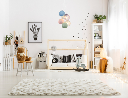 Lampa wisząca Italux Cases PND-94794-6B-MLTI Biały mat