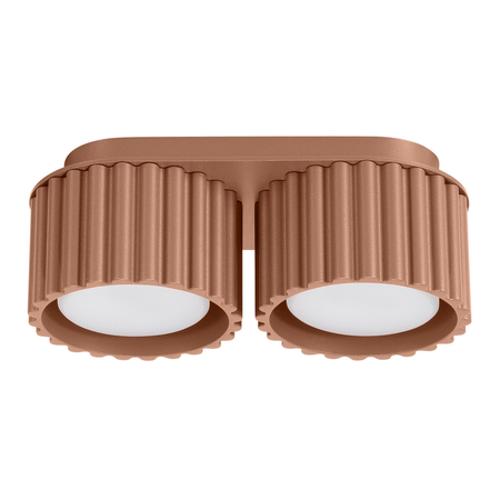 Sollux Lighting Plafon AURA 2 mocca Gx53 SL.1808