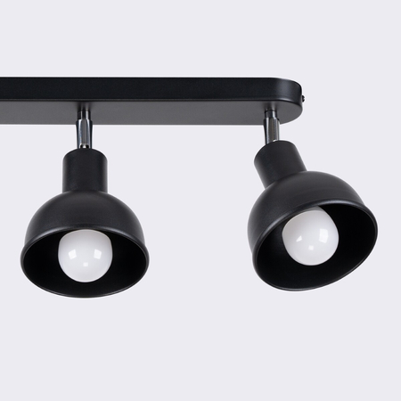 Sollux Lighting Plafon ELBA 3 czarny SL.1318