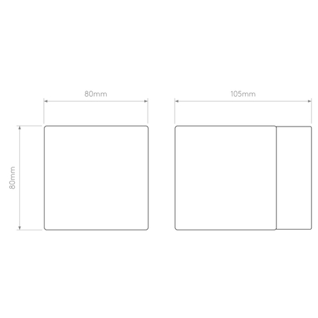 Kinkiet Astro Cube 1140001 Polerowany Chrom