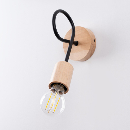 Sollux Lighting Kinkiet EMBER czarny SL.1476