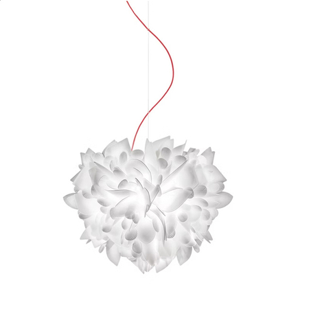 Lampa wisząca Slamp VELI - FOLIAGE - RED WIRE L VELSL00FLG01R00000EU