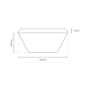 Milagro Plafon NEMO BLACK 17W LED EK7791 CZARNY