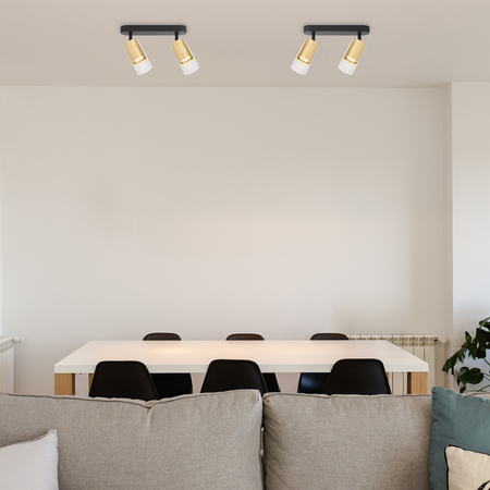 Milagro Oprawa Ricky Spot Złoty 2xGU10 ML0691 ZŁOTY