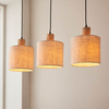 Lampa wisząca Endon Lighting Durban 101681 drewniany