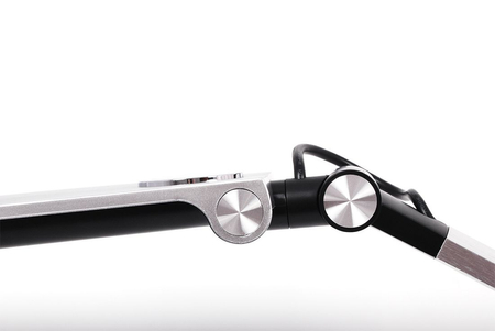 Lampa biurkowa RICO Kaja K-BL1121 SREBRNY 