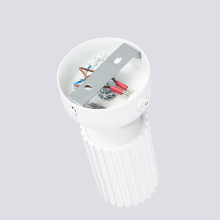Sollux Lighting Kinkiet KARBON biały z włącznikiem SL.1541