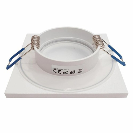 Eko-Light Oczko sufitowe kwadratowe IP44 White EKZ282 BIAŁY