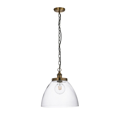 Lampa wisząca Endon Lighting Hansen Grand 102926 mosiądz