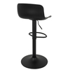 Krzesło barowe STOR regulowane czarne