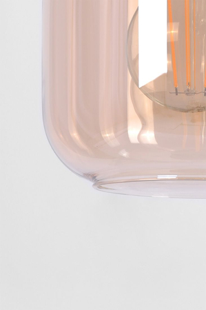 Lampa wisząca DOKA Kaja K-5266 czarny/złoty