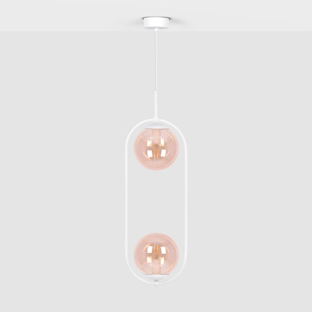 Lampa wisząca ARLENA Kaja K-5305 bursztynowy