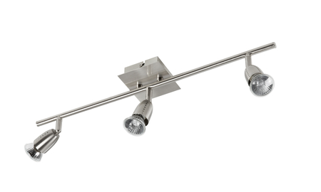 Lampa sufitowa ECCO 3xGU10 chrom matowy