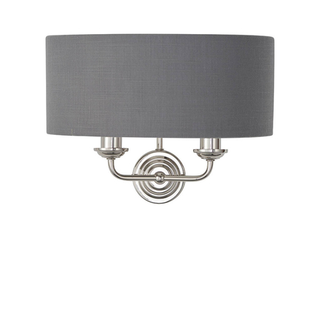 Kinkiet Endon Lighting Highclere 94406 nikiel