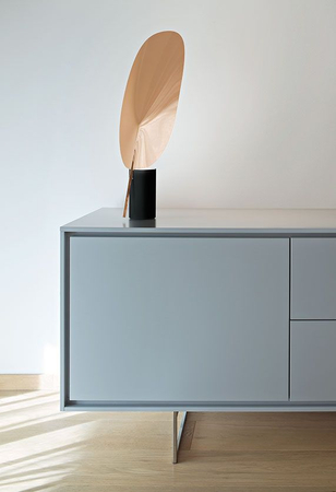 Lampa biurkowa Flos Serena Srebrna