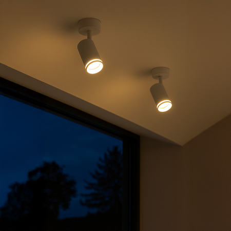 Milagro Oprawa Pipe Ring Spot Biały 1xGU10 ML2068 BIAŁY