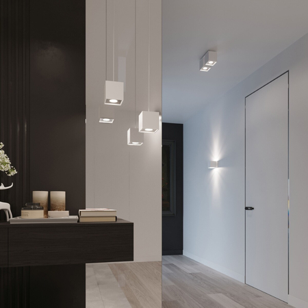 Sollux Lighting Kinkiet QUAD 1 biały SL.0059