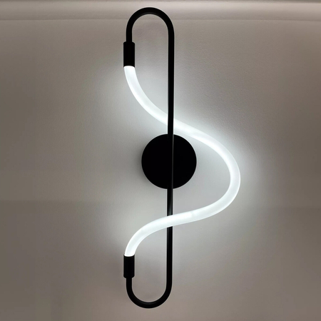 Kinkiet Zuma Line 20006WB-BK BALBO KINKIET CZARNY/BLACK