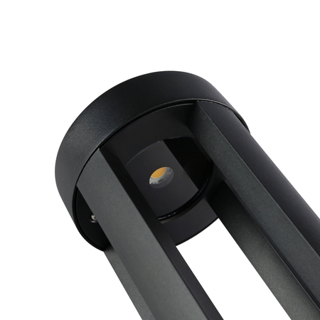 Lampa zewnętrzna Italux Ratel OFL-50757-M-BK Czarny piaskowany