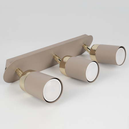 Milagro Lampa sufitowa JOKER CASHMERE/GOLD 3xGU10 MLP2330 KASZMIR